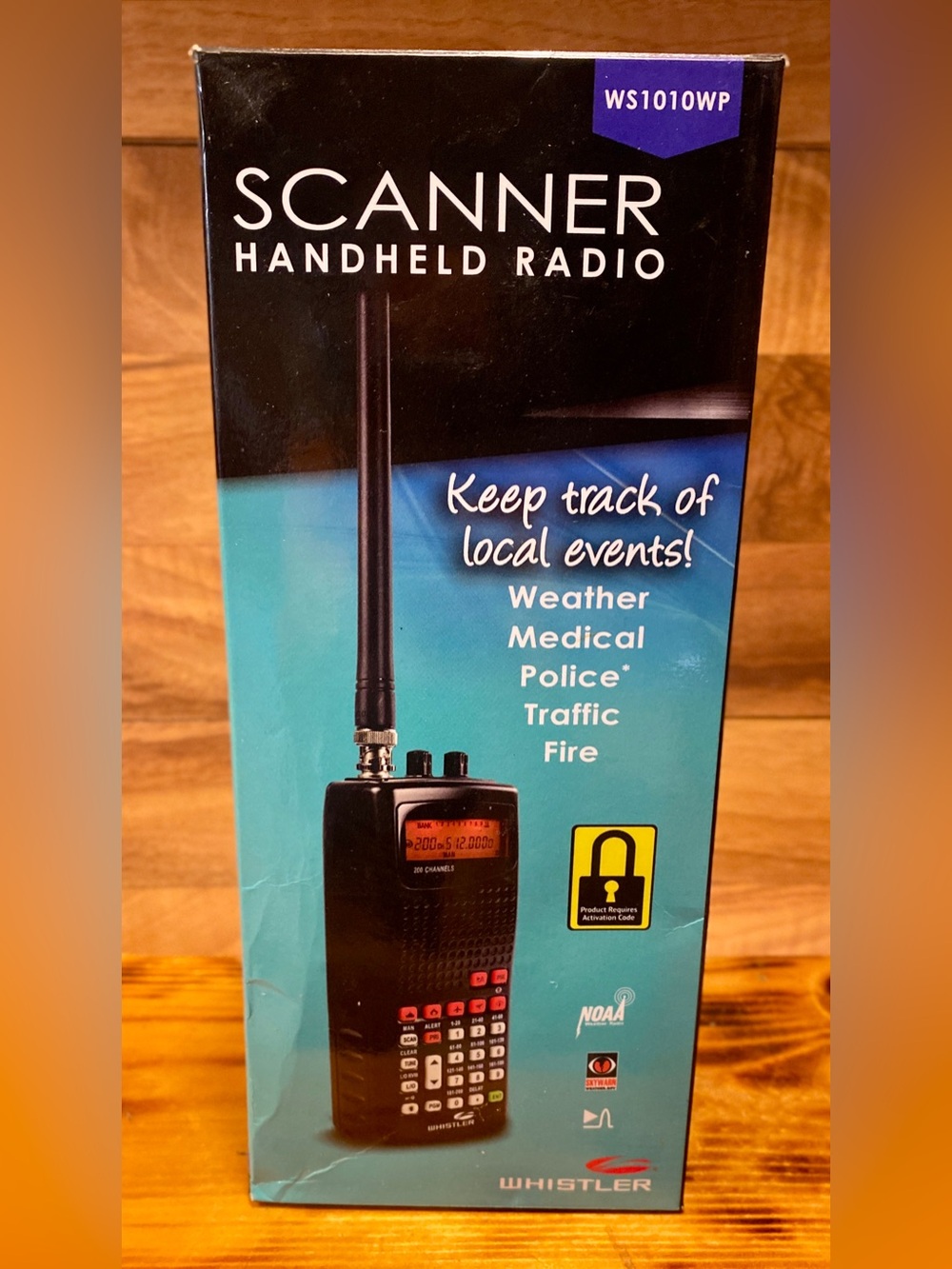 WHISTLER HANDHELD SCANNER